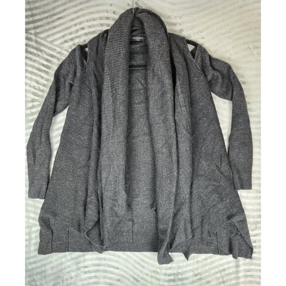 All Saints Sweaters - AllSaints‎ Women's Sweater Size Small 100% Merino Wool Open Front Cardigan Black